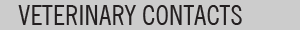 VETERINARY CONTACTS